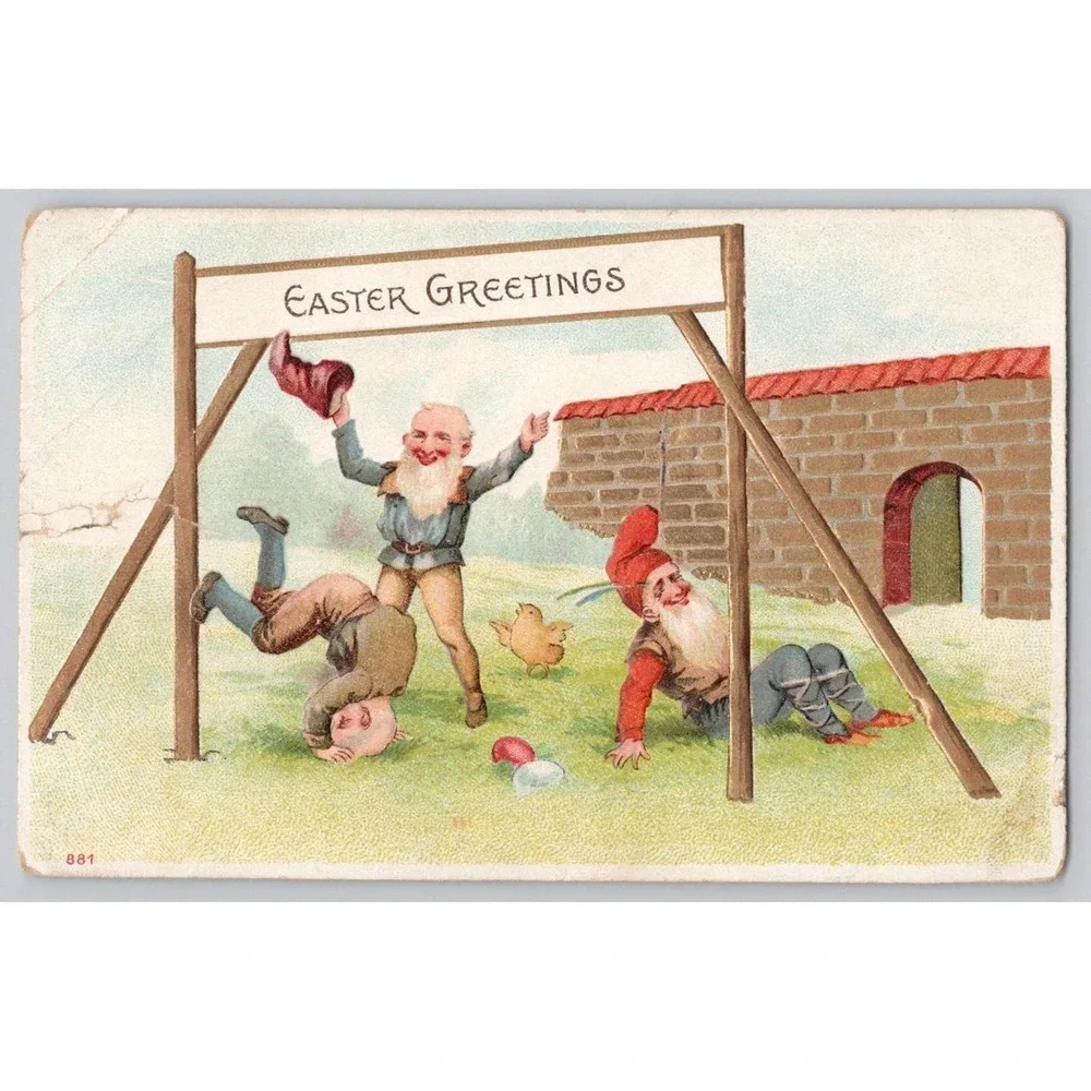 Gnomes Frolicking Comic 
